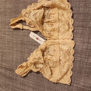 Cosabella Happie bralette. Blush . L